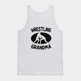 Funny Wrestling Grandma Wrestling Lover Mothers Day Tank Top